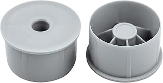 ROLLINGDOG Exclusive End Caps Refill - 1.5" Core Dia for 18 Inch Paint Roller Frame/Paint Roller Cover with Pin Hole Sized 10mm (Pack of 2)