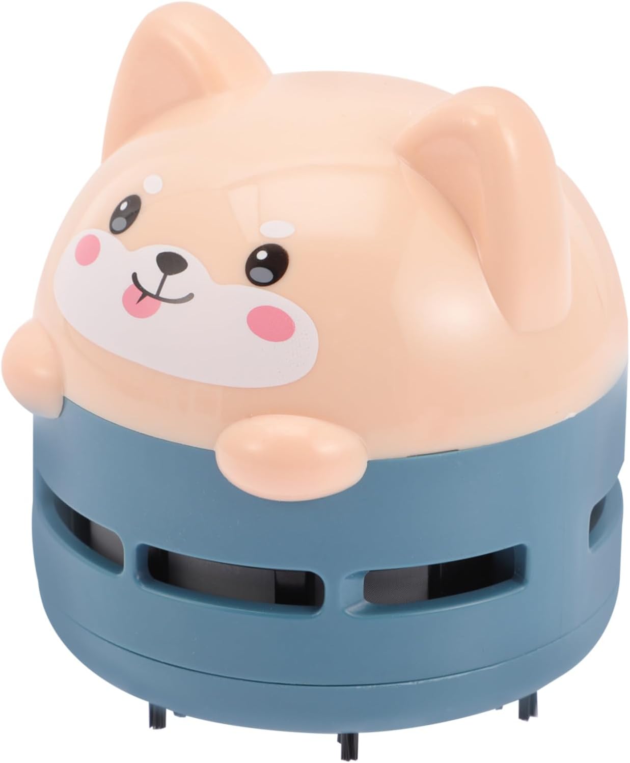 Mini Desktop Vacuum Cleaner Cute Cat Design USB Rechargeable Portable Desk Cleaner for Office Car Keyboard Dust Hair Crumbs Removal