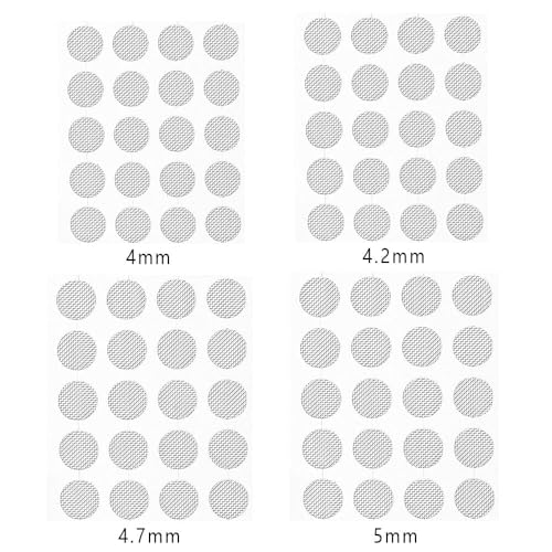 Image of Self-Adhere Professional Earphone Dust Network Shell Steel Mesh Filter Screen Earphone Accessories (6, 5 MM)