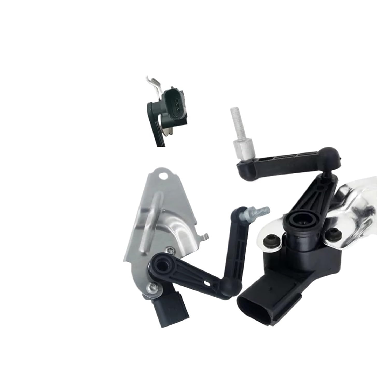 Compatible with Tesla Model 3 Model Y Car Height Sensor Suspension Leveling Linkage 1044941-00-B Model Y 1044976-00-C Car Accessories(FR 1044946-00-B)