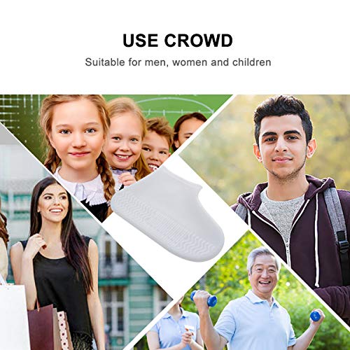 PIXNOR 2 Pcs Capa de Sapatos de Silicone Capa de Chuva Protetor de Sapato Impermeável Botas Botas pa