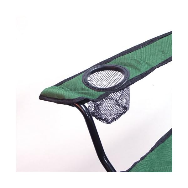 Outdoor Garden Camping Chair - Green - Image 4