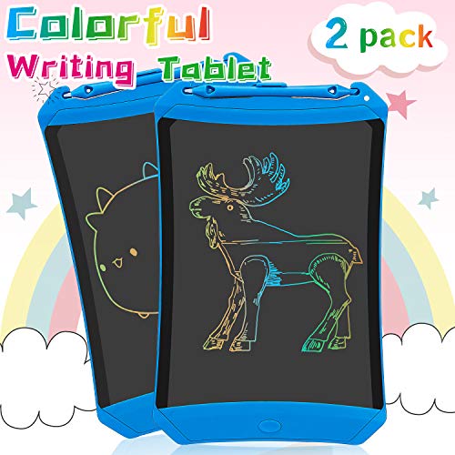 Orsen LCD Writing Tablet 2 Pack, 8.5-inch Drawing Doodle Board Drawing Tablet, Boys Girls Gifts Toys for 3 4 5 6 7 Year Old Girls Boys (Blue)