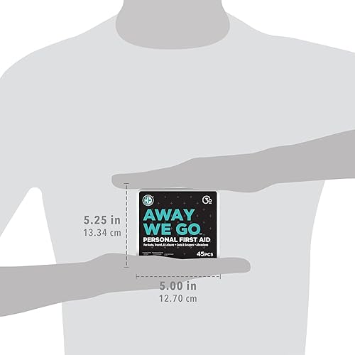 Miniatura 7 de Be Smart Get Prepared - Kit de primeros auxilios para automóviles, suministros de emergencia médica equipado con curitasalmohadillas de