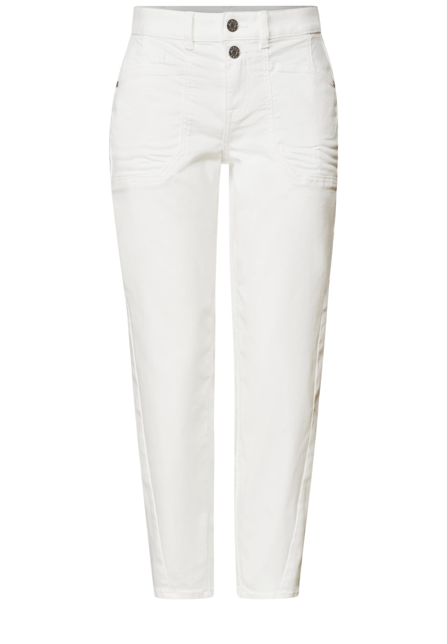 Street One Damen High Waist Barrel Leg Jeans im Loose Fit 3819339