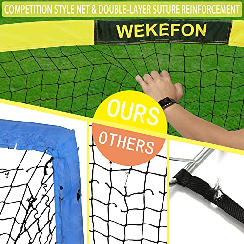 Wekefon Soccer Goal 5' X 3.1' Portable Soccer Net With Carry Bag For Backyard Games And Training For Kids And Youth Soccer Practice, 1 Pack #TOP5