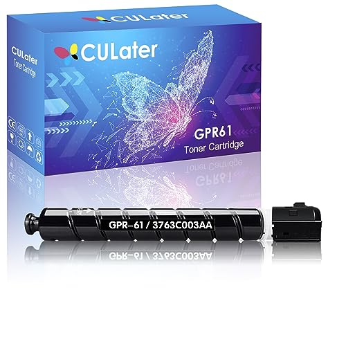 Toner GPR61 Noir Canon imageRUNNER DX C5840 C5850 C5860 C5870 pour Remplacement de Cartouche