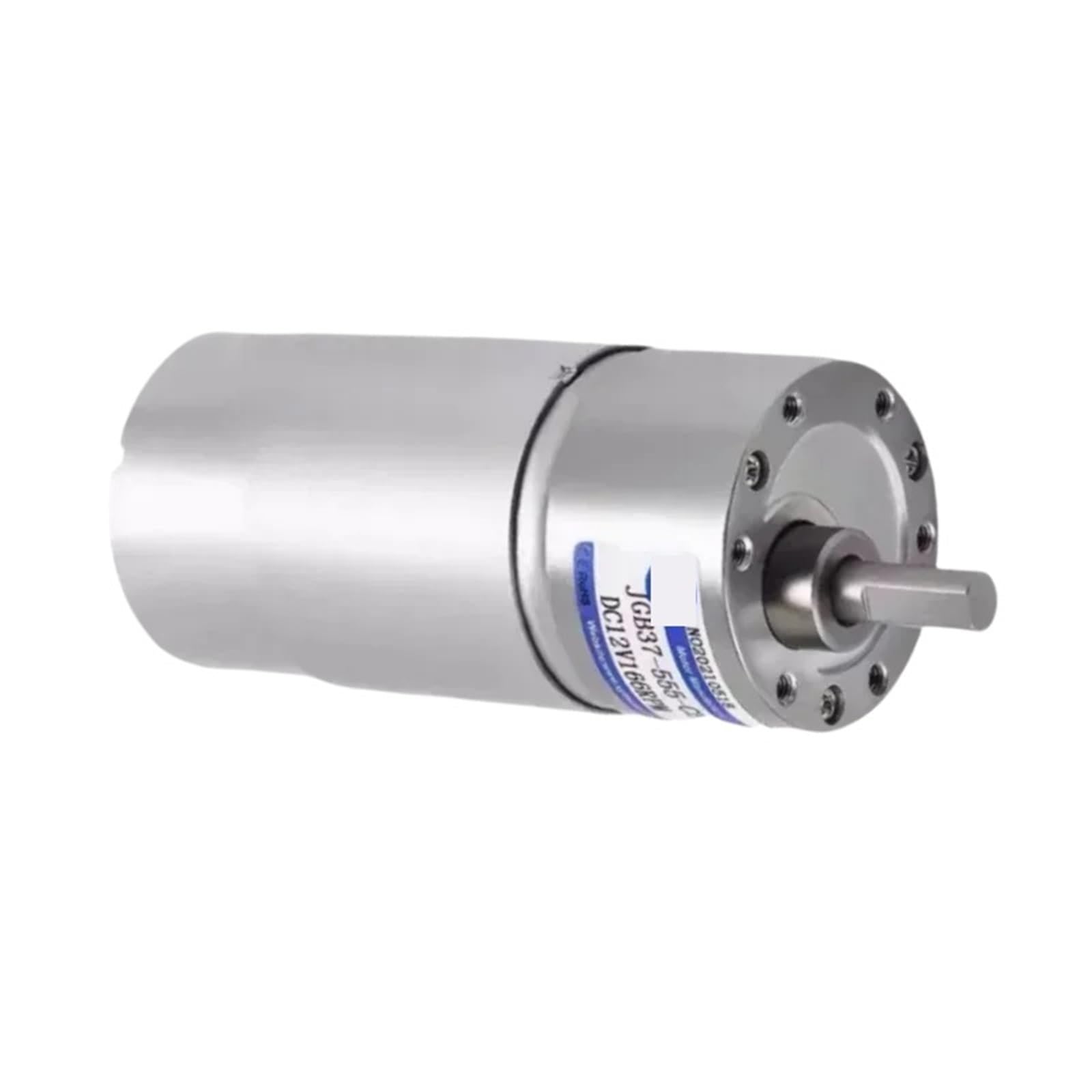 Moteur à basse vitesse JGB37-555 engrenage robuste 12V 38rpm inversable - 7