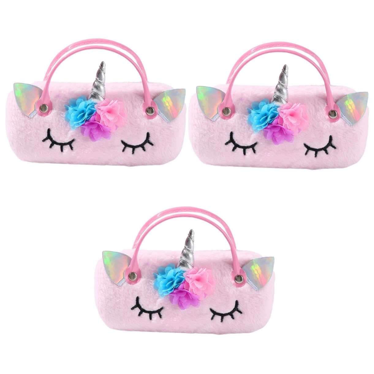 GALPADA 4 Stück Tragbare Brillentasche Brillenetui Für Reisen Sonnenbrillenetui Kinderbrille Plüsch-Brillenetui Brillenetui Brillenaufbewahrung Organizer Brillenetui