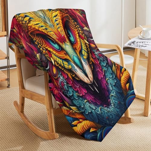 Couverture de canapé chaude motif serpent pour vos soirées cocooning - 8