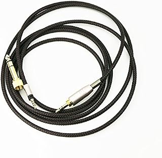 Replacement Audio Upgrade Cable for Sennheiser HD4.40, HD 4.40 BT, HD4.50, HD 4.50 BTNC, HD4.30i, HD4.30G Headphones 2meters/6.6feet