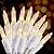 Christmas Lights 100 Count Mini Clear Lights 32ft White Wire Christmas Tree String Lights Set for Outdoor Indoor Christmas Decorations Wedding Decorations Valentines Day Decor,UL Certified (32feet)