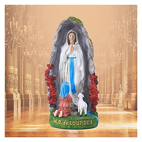 Statue de nonne en résine de qualité supérieure pour style chic