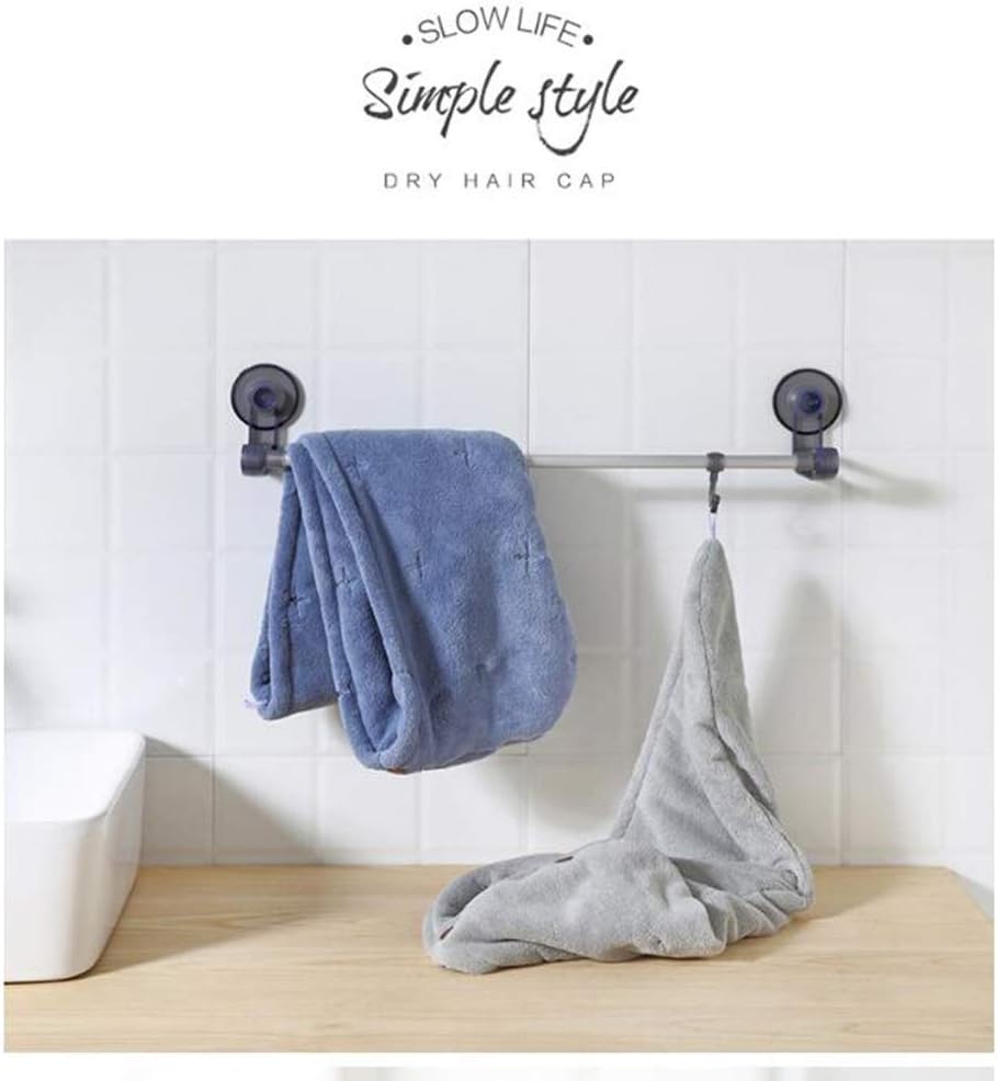 4 Pcs Microfiber Hair Drying Towels Cute Bath Towel Wrap Ultra Soft Absorbent Hair Dry Hat Cap Hair Cap Quick Drying Bath Cap for Women Adults or Kids Girls