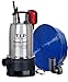 Price comparison product image T.I.P. 30266 Maxima 250 SX Stainless Steel Waste Water Submersible Pump with 10 Metre Drain Hose Diameter 32 mm Flow Rate up to 14,500 Litres per hour