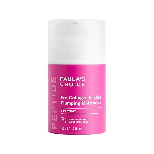 Paula’s Choice Pro-Collagen Peptide Plumping Moisturizer - Face Cream - Smooths & Hydrates - Visibly Plumps & Improves Fine Lines - with Hexapeptide-5 - All Skin Types - 50 ml - 50 ml (Pack of 1)