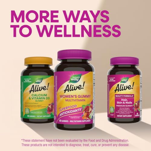 Nature's Way Alive! Premium Women's 50+ Gummy Multivitamin, 75 ct - image 8