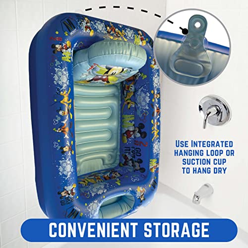Ginsey 56867 Disney Mickey Mouse Go For It Inflatable Tub - Baby Bathtub thumb #4
