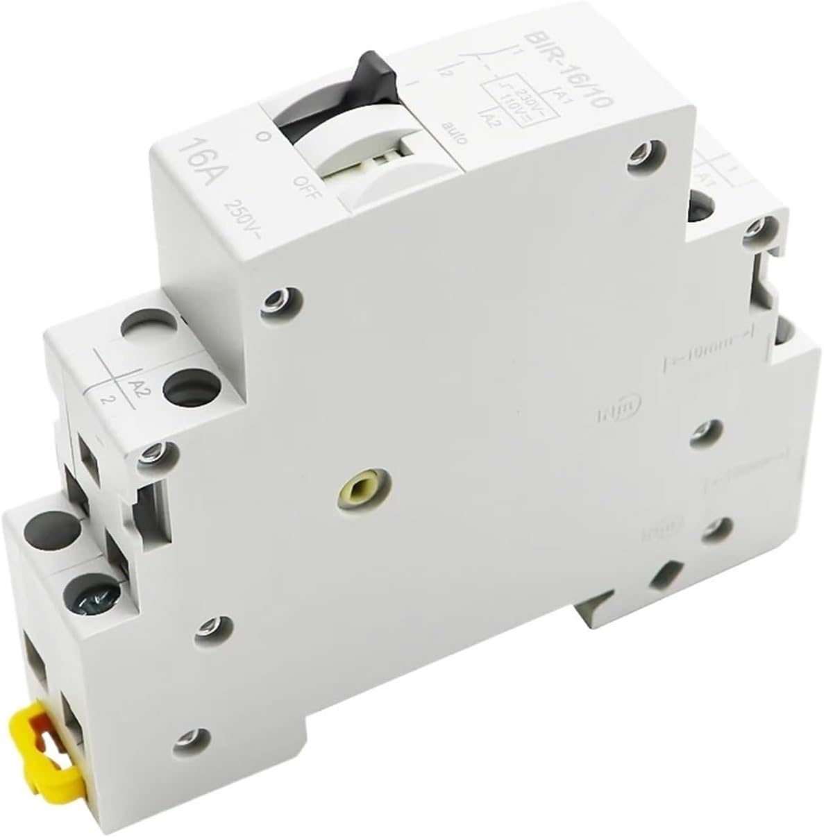 1pcs 16A AC230V DC110V 24V Dual Voltage Impulse Relay Electric Pulse Control Relay Auto Control Relay(AC230V - DC110V)