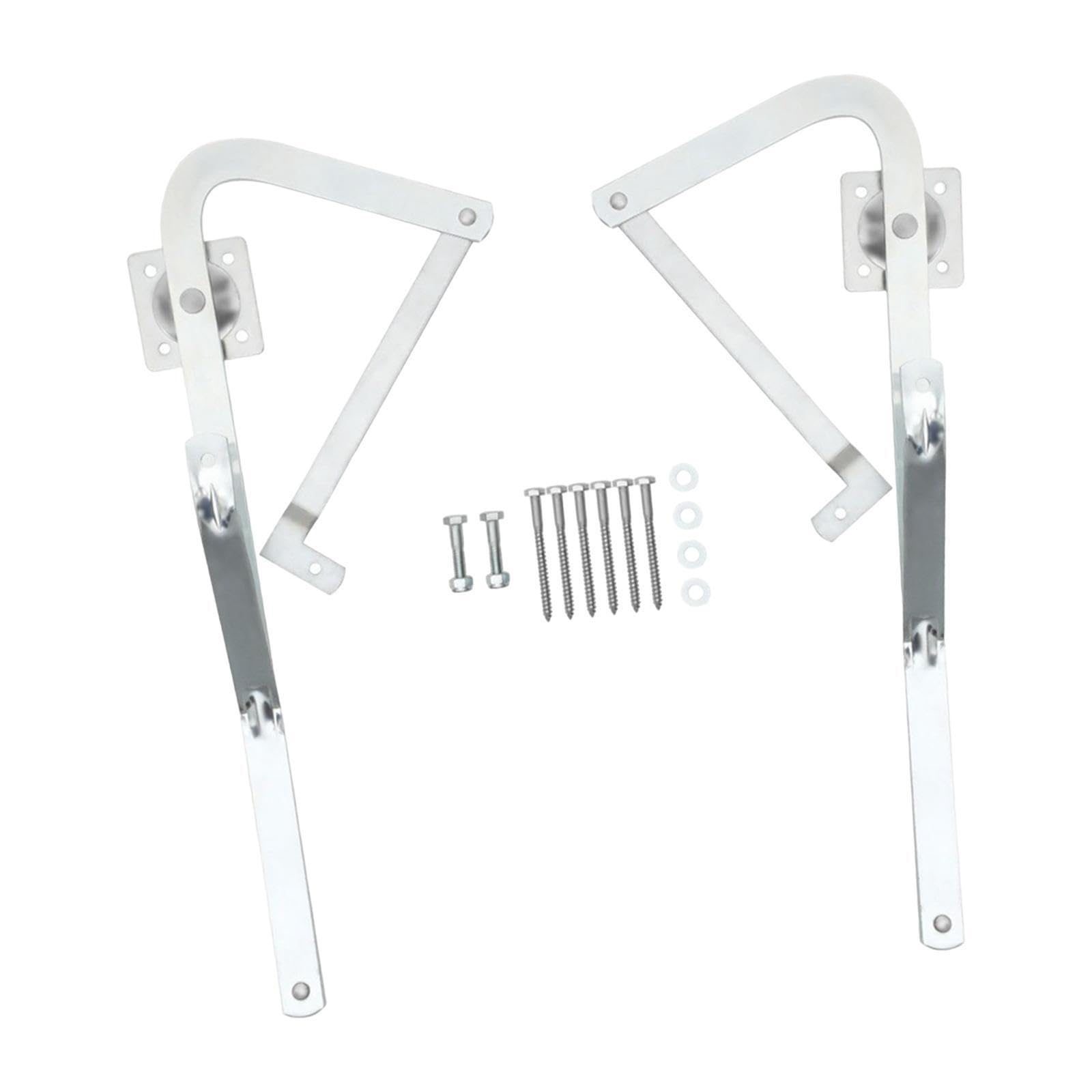 PIXZCSA Efficient Attic Ladder Hinge Arms Replacement Featuring Heavy Duty