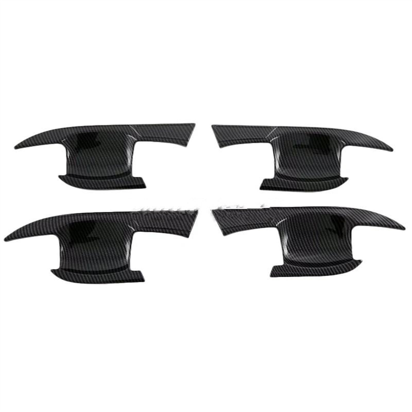 Kjhopy A Car Ccessories Exterior Door Handle Bowl Trim Cover Frame Lhd For Mitsubishi For Outlander 2022 2023 2024 Exterior Door Handle(A)