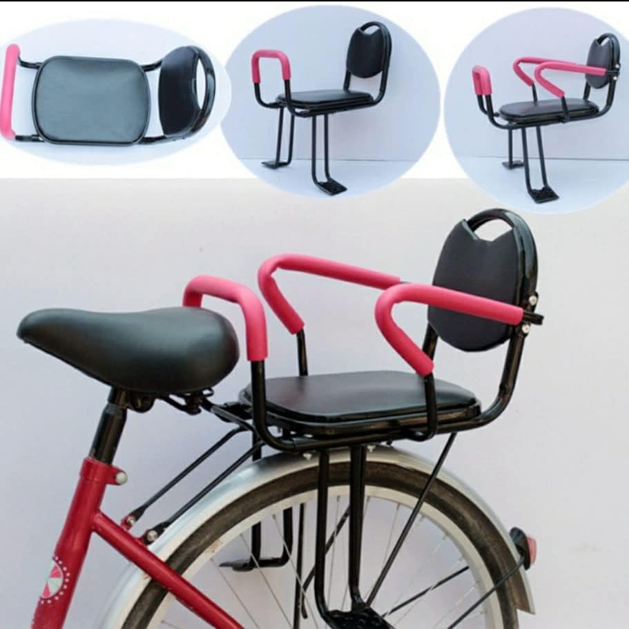 XIEEIX Fahrradkindersitz Hinten – 360° Schutz, Verstellbare Breite, Einfache Montage – Passt Auf Die Meisten Gepäckträger!
