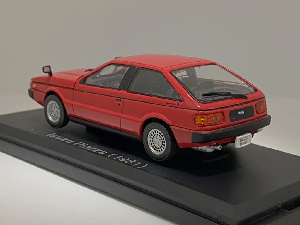 LUMYNO 1/43 いすゞ　ピアッツァイルムシャー 赤 ミニカー LUMYNO 1/43 いすゞ ピアッツァイルムシャー 赤 ミニカー LUMYNO