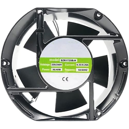 QRUYHBAJU 220V 0.22A 36W 17251 Cooling Fan 172X150X51mm