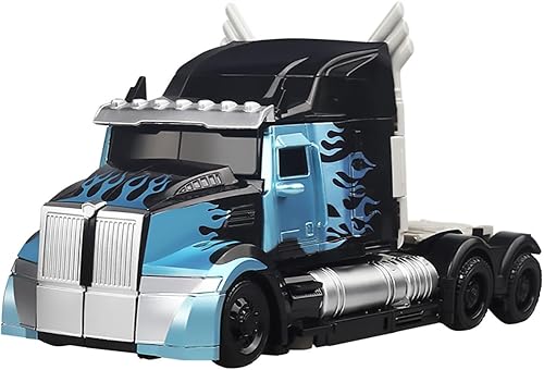 Miniatura 4 de The Last Knight DLX Optimus Prime - Figura de acción prepintada de aleación a escala de 8.3 pulgadas, modelo coleccionable de gravedad de lujo,