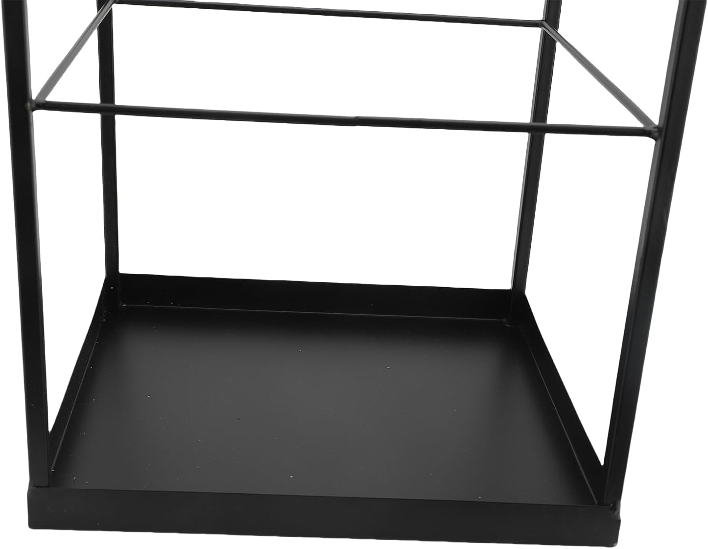 Entryway Umbrella Stand, Modern Geometric Design Metal Umbrella Holder, Sturdy Iron Organizer with Compact Structure, Ideal for Home & Office Entryway