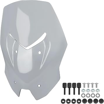 Motorcycle Windscreen Windshield Replacement for Kawasaki Z900 Z 900 2025 2026 PC Windscreen Double Bubble Grey