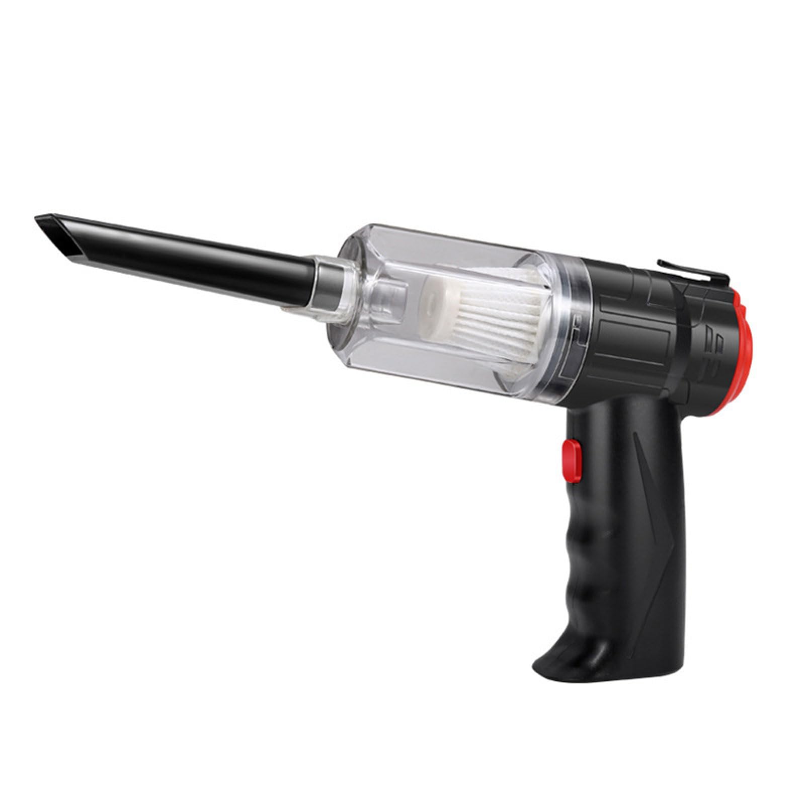 Aspiradora de Mano, Aspirador ciclónico Potente Recargable por USB con Funciones de aspiración y soplado, for Coche, casa y Mascotas.(16000pa+3 Filters)