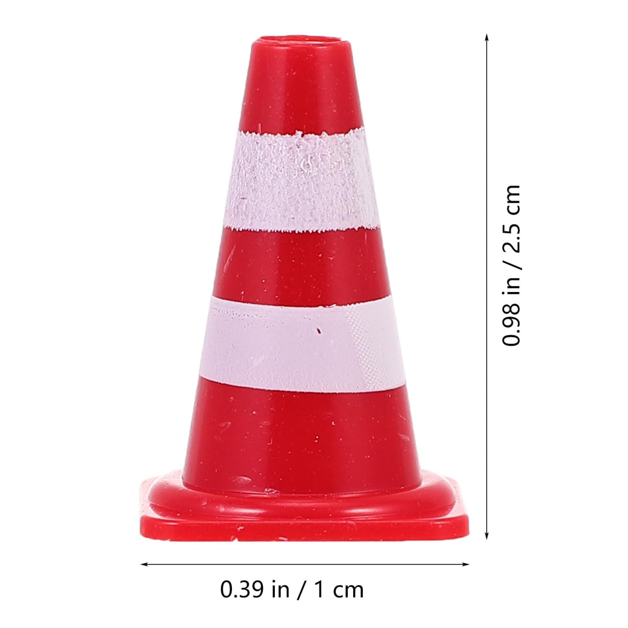 Mini conos de tráfico para niños: 50 piezas de mini conos de construcción, juguetes de mesa de arena, juguetes educativos para letreros de tráfico, decoración de pastel para niños y niñas 5