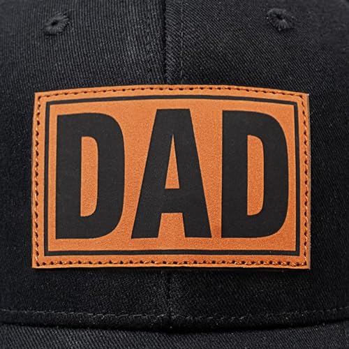 Image of Papa Dad Trucker Hat - Adjustable Men's Snapback Hats for Dad Grandpa, Fathers Day Birthday Gifts from Daughter Son