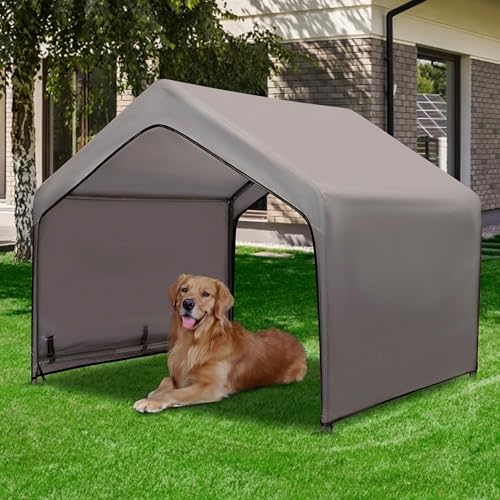 Summertrail Extra Large Dog House Outside, Dog Tent Outdoor, Big Dog Shade Shelter Doghouse Canopy...