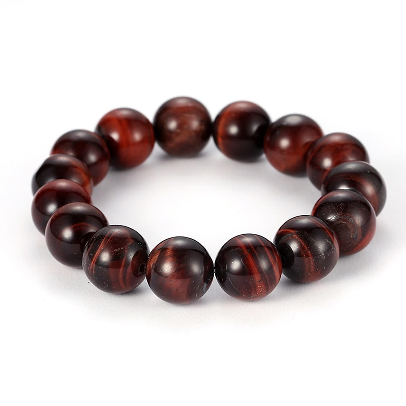 Schmuckarmband 10/12/14/6/8 mm Naturstein für Sie und Ihn, Herren-Perlenarmband mit Edelsteinen, Geschenk für Paare – 19 cm. Haushaltsarmaturen