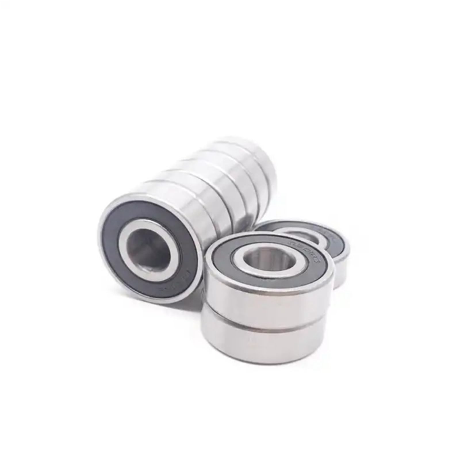 Lot de 10 roulements à billes S6000RS 10 x 26 x 8 mm ABEC-7 S6000 RS 6000 440C en acier inoxydable