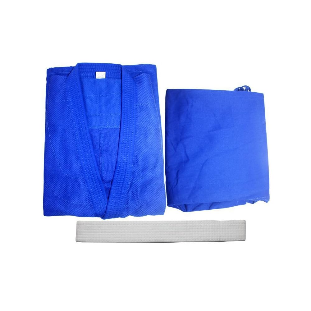 Jiu Jitsu Gi Judo Gi, Ensemble de 3 pièces, Ai-Kou (Aiko) pour cours réguliers (unisexe pour enfants et adultes), convient pour 160 cm