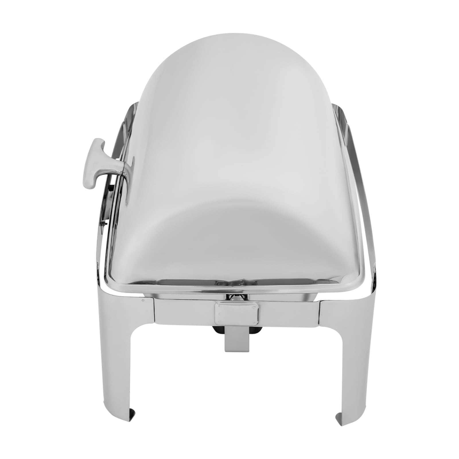 9L/2.38Gal Chafing Dish Acciaio Inossidabile Professionale Scaldalibi con coperchio e supporto del combustibile, Serbatoio termico in acciaio inox 201 Buffet, per catering feste, banchetti