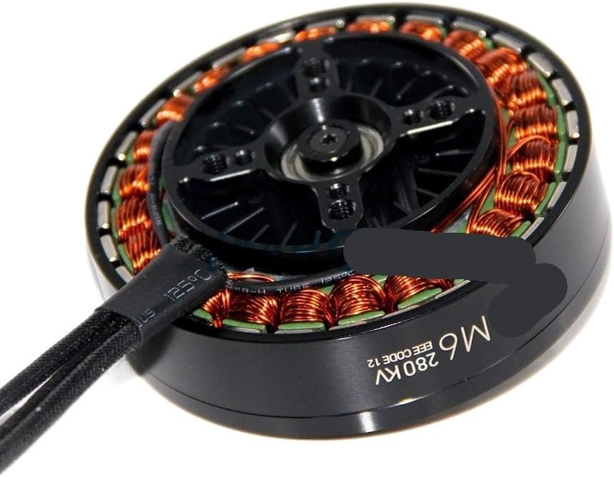 M6C12 EEE 150KV 170KV 280KV 400KV Brushless Motor Fit for Multirotor Quadcopter Hexcopter Octcopter RC Drone(400KV)