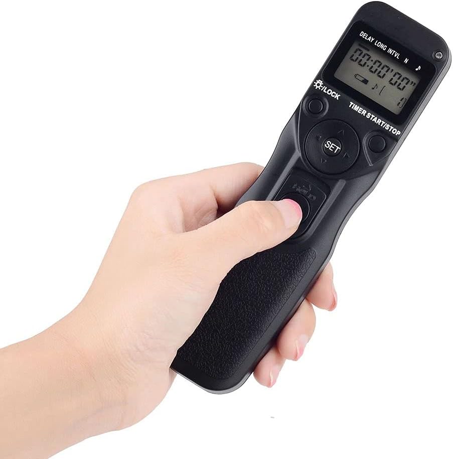 Generic Time Lapse Intervalometer Timer Remote Control Shutter with N3 Cable for D90 D600 D3100 D3200 D5000 D5100 D7000'