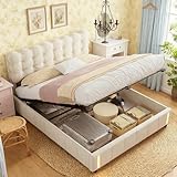 lit automatique bebe 【Rembourrage sûr】 Doté d'une structure en bois robuste et d'un tissu doux, le cadre de lit protège des chocs et assure votre bien-être dans la chambre.