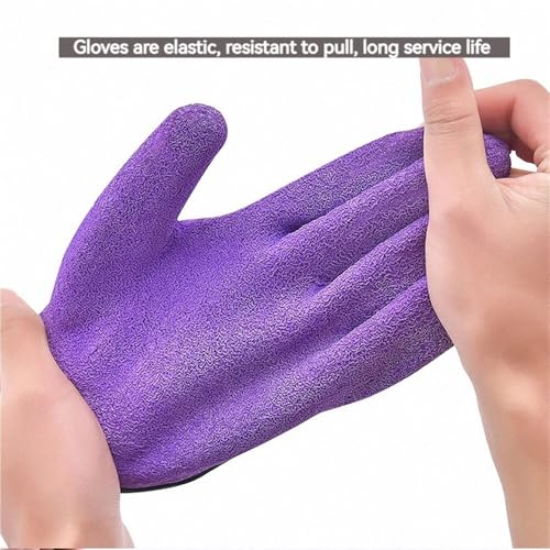 Gants de pêche avec poignée antidérapante et protection intégrale - 7