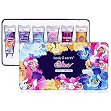 Hand Cream Set - Body & Earth Hand Lotion with Organic Argan Oil to Nourish and Deeply Moisturize Rough Hands, 6 x 1.0 oz Travel Size Hand Lotion, Beautiful Gift for Women