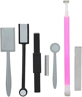 7pcs Nail Magnet Tool Set, Double-head Flower Design Nail Magnet Pens Magnet Stick 3D Magnetic Cat Eye Gel Polish Nail Art, Cat Eye Magnet Stick Varnish Gel Polish Magnet Sets Manicure Tool