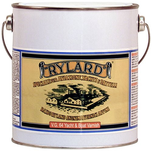 Rylard VG 64 Yach & Boat, Vernice Lucida per Legno, Trasparente, 2500 ml
