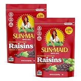 Sun-Maid California Raisins - 4 lbs | 32 oz Resealable Bags (Pack Of 2)