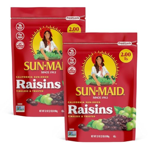 Sun-Maid California Raisins - 4 lbs | 32 oz...