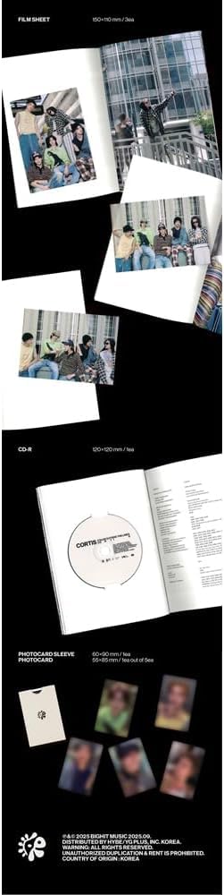 CORTIS - The 1ST EP [COLOR OUTSIDE THE LINES] (Photobook ver (SCENE 1)) + Extra Photocards
