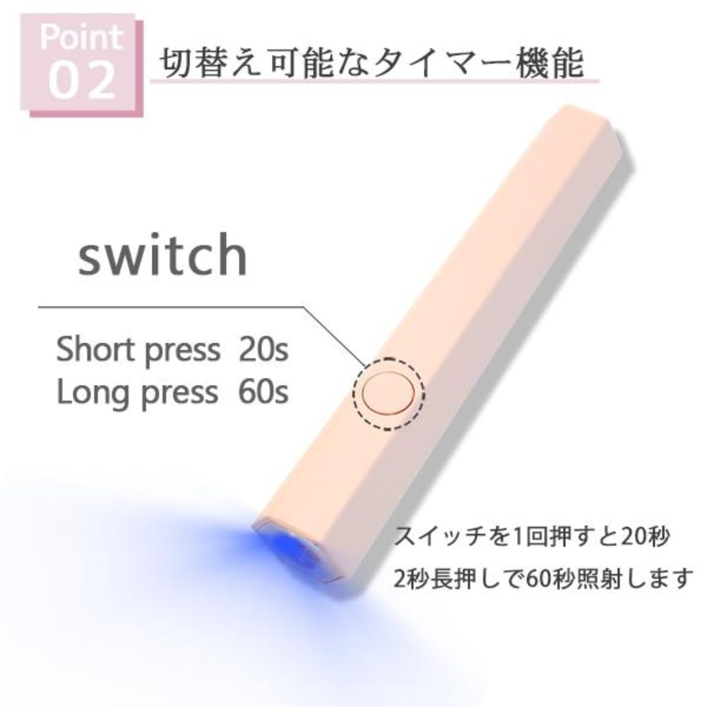 ☆ NAILREPUBLIC ペン型ライト ハンディ ステ ト 持ち運び 462 Amazon.co.jp: NAILREPUBLIC ペン型ライト ハンディ スティック
